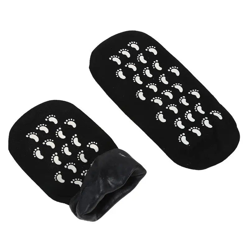 Reusable Silicone Moisturizing Mask Socks Exfoliating Anti Crack Protective Gloves Dry Dead Skin Remover Tools Hand Foot Care