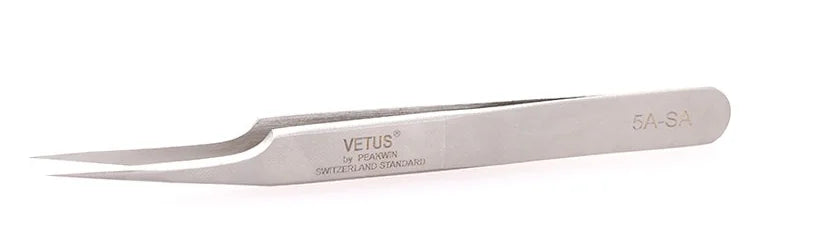 100% brand Stainless Steel anti-static eyelash tweezers superhard Eyelash Extension tool Best Quality Tweezer