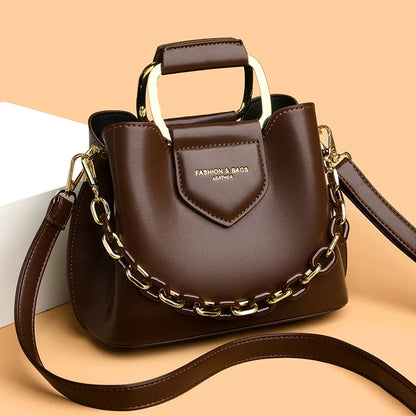 New Shoulder Bags High quality PU for Women Fashion Women's Bag high-quality Design Advanced Underarm Handbags Beautiful Purses