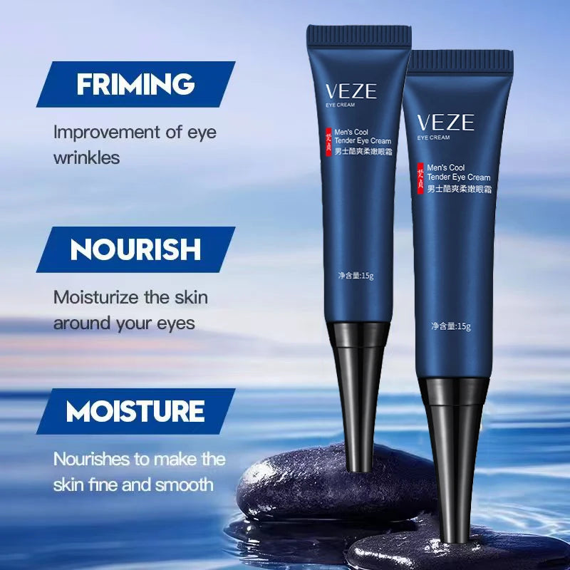 Retinol Eye Bag Removal Cream For Men Anti-Wrinkle Firming Skin Fades Fine Lines Anti Dark Circle Puffiness Brightening Eye Care
