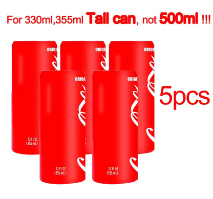 Silicone Beer Can Cover protector Hide Your Beverage Can Beer Can Sleeve hide a beer for golf basketball park beach 330 to 500ml