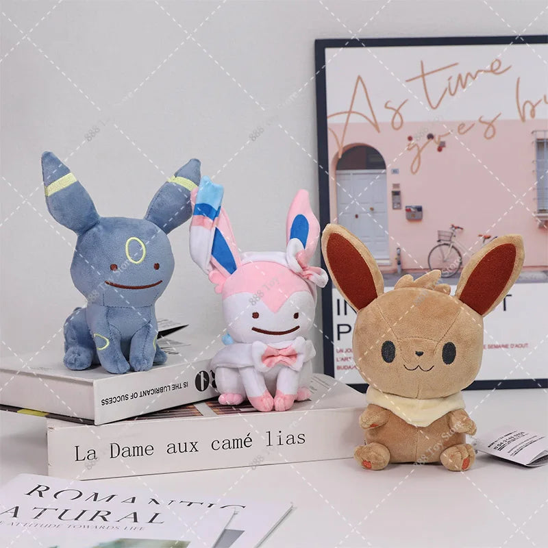 Anime Plush Gligar Wobbuffet Drifloon Olbat Ditto Cos Mew Soft Stuffed Doll Cute Pokemon Sleeping Gengar Charizard Sylveon Plush