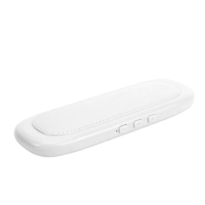 Portable Bluetooth Under Pillow Speaker 300mAh Rechargeable Stereo Bass Bone Conduction Pillow Speaker with Timing Function
