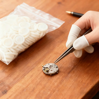 Sterile Disposable Powder Free Industrial Electronic Latex Fingertips Protector Gloves Watch Repair Tool for Watchmaker