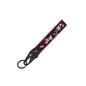 Initial D Car Keychain Nylon JDM Style Gift Lanyard Keyring Auto Key Steel Spring Clip Key Starp Key Pendant