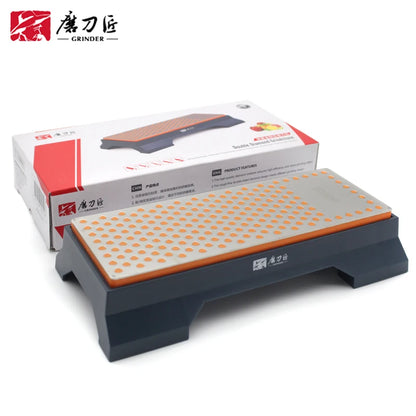 TAIDEA Big Size Diamond Grindstone 600/1000Grit Double-side Sharpening stone Professional Knife Sharpening System Wetstone