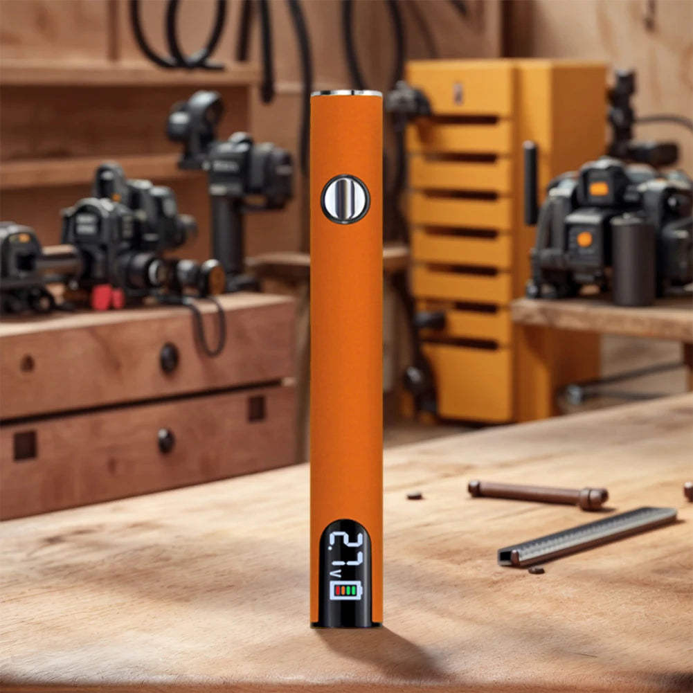 510 Thread Battery Cart Pen Adjustable Voltage Portable Electric Soldering Iron 650mAh Smart Power Tool with USB Charger Cable