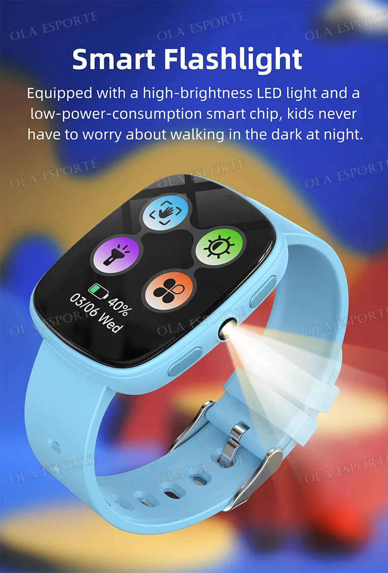 2026 Kids Games Smartwatch 1.83''HD Screen Camera 22 Interesting Games Sleep Monitor Alarm Clock Calculator Children Watch MA27