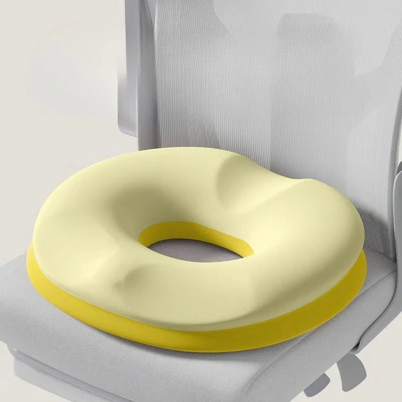 Comfort Donut Seat Cushion Sofa Hemorrhoid Memory Foam Anti Hemorrhoid Massage Tailbone Pillow Car Office Seat Cushion ﻿