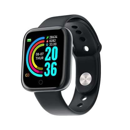 Multifunctional Smart Watch Men Women Bluetooth Connected Phone Music Fitness Sports Bracelet Sleep Monitor Y68 Smartwatch