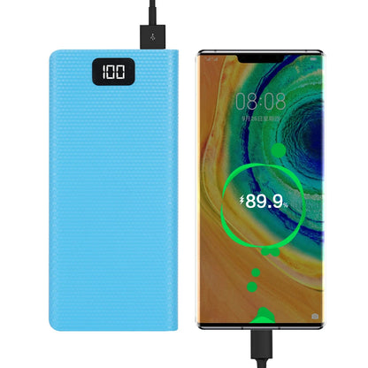 DIY 18650 Power Bank Case External 5V USB Type C Battery Charge Storage Box Shell Without Battery For iPhone Xiaomi Huawei