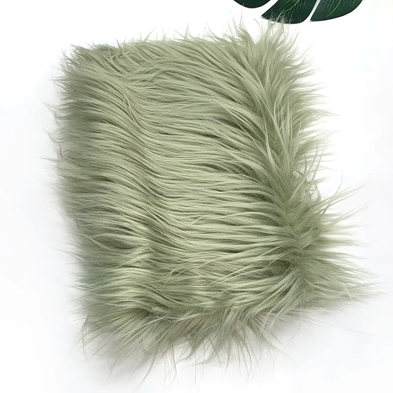 8cm Pile Length Imitation Fur Fabric Diy Cosplay Clothing Hairy Fur Fabric Bundle Long Hair Plush Fabrics By Meters Liquidations