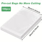 100pcs/lot BPA-Free Kitchen Vacuum Bags for Food Vacuum Sealer Packing Machine Food Storage Bag Kitchen Accessories