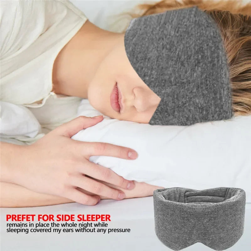 Cotton Silk Sleep Mask Blindfold Eye Cover Eye Patch Women Men Soft Portable Blindfold Travel Eyepatch Sleeping Eye Mask
