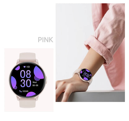LIGE Nowy 1,38-calowy Smartwatch Zdrowotny Damski Połączenia Bluetooth Smartwatch Męski Monitorowanie Tętna Bransoletka Sportowa Odtwarzacz Muzyki 2026