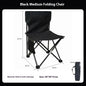 Outdoor Portable Folding Chair Foldable Car Super Durable Material, Integrated Storage Design Convenient to Comfort Camping Gear