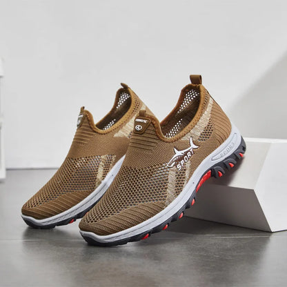 Men's Summer Sneakers Breathable Mesh Summer Sports Shoes Casual Sneakers Free Shipping Shoes