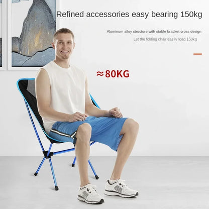 Folding Camping Chair Travel Ultralight Beach Accessories Playa Fishing Lightweight Portable Outdoor Foldable Furniture