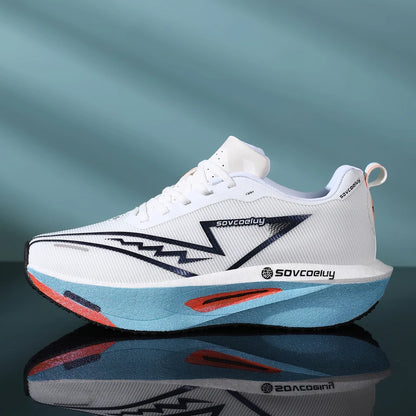 Marathon Men Sports Running Shoes Carbon Board Air Cushion Breathable Lightweight Woman Comfortable Athletic Basketball Sneakers