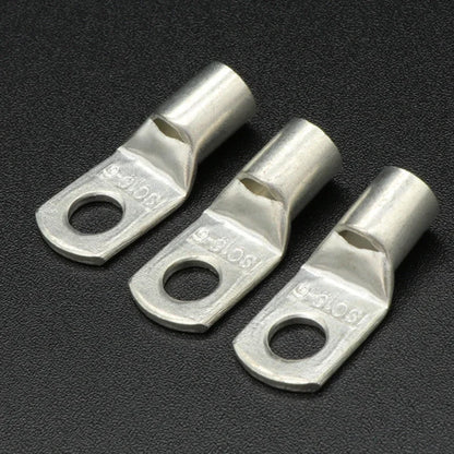 1~50Pcs SC Type Wire Nose Terminal SC35 SC50 SC70 SC95 Bare Copper Battery Block Lugs Hole ID 6 8 10 12mm Crimp Wire Connectors