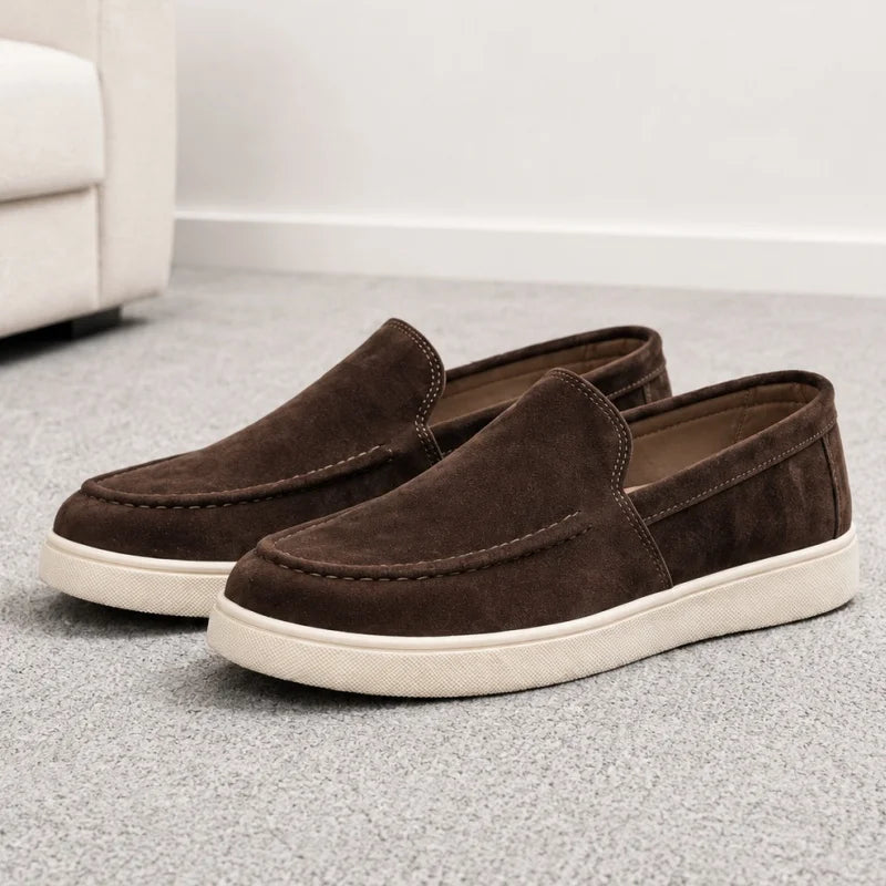 Summer Men's Casual Shoes Comfortable Platform Designer Loafers For Men Moccasins Breathable Slip-on Shoes Man Flat Office Shoes