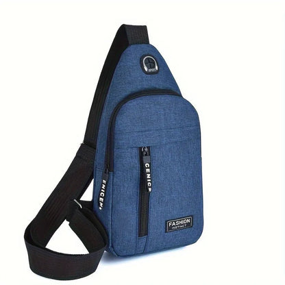 Multifunctional Outdoor Travel and Work Shoulder Bag - Unisex Casual Messenger Bag, Men's Chest Bag