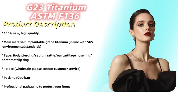 Classical Nose Rings G23 Titanium Anodizing Piercing Body Jewelry Basic Earrings Sexy Septum Piercing Nariz Gifts Safe Piercing