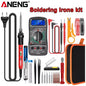 Digital Display Electric Soldering Iron ANENG SL105 Adjustable Temperature EU/220V US/110V Portable Kit Weld Solder Repair Tools