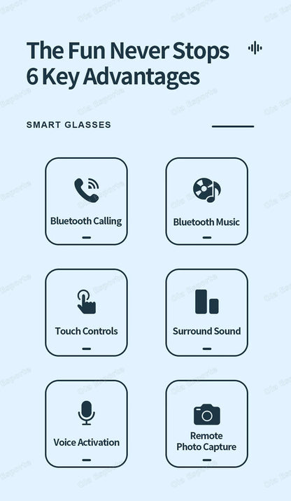 Smart Cycling Glasses Men Bluetooth UV400 Polarized Sunglasses Man AI Voice Intelligent Headphones Call Music Play Camera Remote