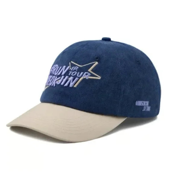 Letter Hat Canvas Bag Printed Embroidered Baseball Cap as a Gift Suitable for Fans' Daily Shopping