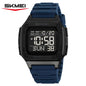 SKMEI 2456 Fashion Digital New Watch for Men Alarm Retro Sport Electronic Wristwatch LED Countdown Hand Clock Reloj Masculino