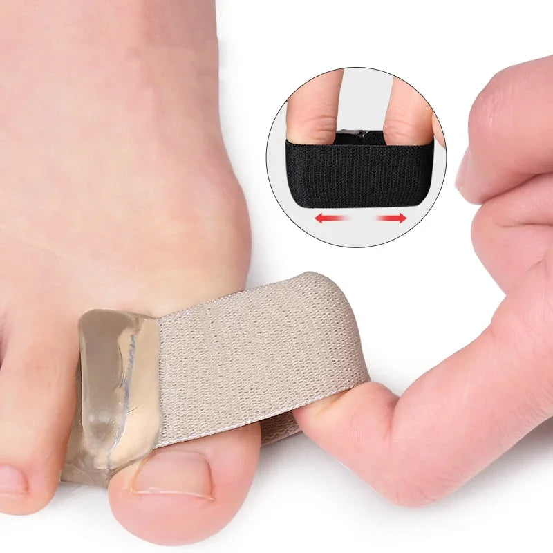 2PCS Big Bone Thumb Toe Separator Bunion Splint Straightener Corrector Foot Care Tools Hallux Valgus Protector Orthotics 1 Pair