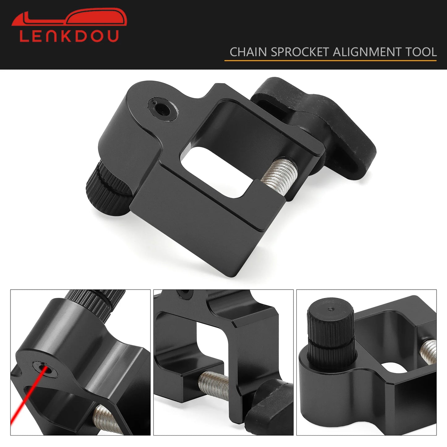Universal Motorcycle Laser Chain Sprocket Alignment Tool ATV Chain Alignment Tool For KTM Honda Yamaha Kawaasaki Suzuki Ducati