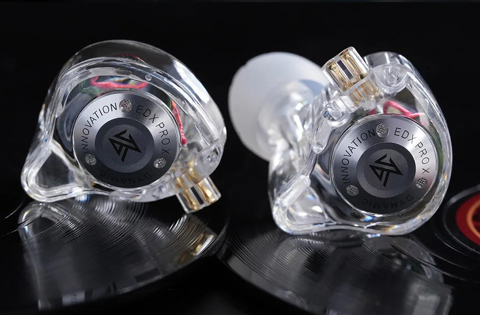 KZ EDX Pro X dynamic driving headphones in-ear monitoring earplugs HIFI bass hi-fi headphones stage sports headphones