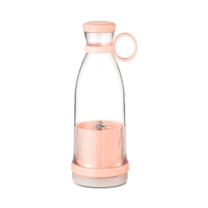 Portable Electric Juicer Cup with 6 Blades USB Mini Milkshake Blender Fresh Fruit Milk Mixing Tool for On-the-Go