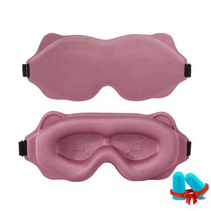 3D Sleeping Mask Block Out Light Sleep Mask For Eyes Soft Sleeping Aid Eye Mask for Travel Eyeshade Night Breathable Slaapmasker