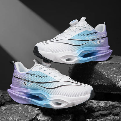Running Shoes Carbon Board Marathon Men Speciality Sports Breathable Lightweight Women's Comfortable Athletic Nonskid Sneakers