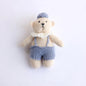Handmade Knitted Teddy Bear Dolls Photography Toy Mohair Cute Crochet Animal Image Doll Studio Photo Shooting Props Accessories