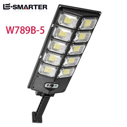 LED Super Bright Outdoor Solar Powered Lamp Waterproof Motion Sensor Human Induction Solar Garden Light Yard Garage Light