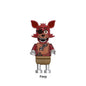 NEW FNAF Nights Game Figure Mini Figures Building BlocksSkeleton Thriller Toys gift kids toys mould king