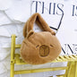Large Capacity Capybara Plush Shoulder Bag Cartoon Capybara Handbag Unisex Capybara Handbag