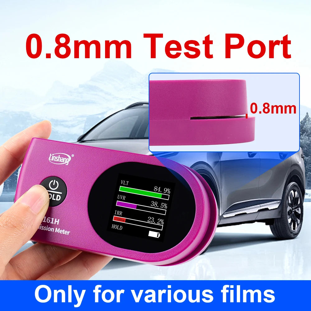 New Arrival Window Tint Meter TSER VLT UV IR Transmission Tint Meter LS161 LS161A LS161H Solar Film Tester for Cars