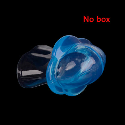 Anti Snoring Tongue Device Silicone Sleep Apnea Aid Stop Snore Sleeve Aone Blue