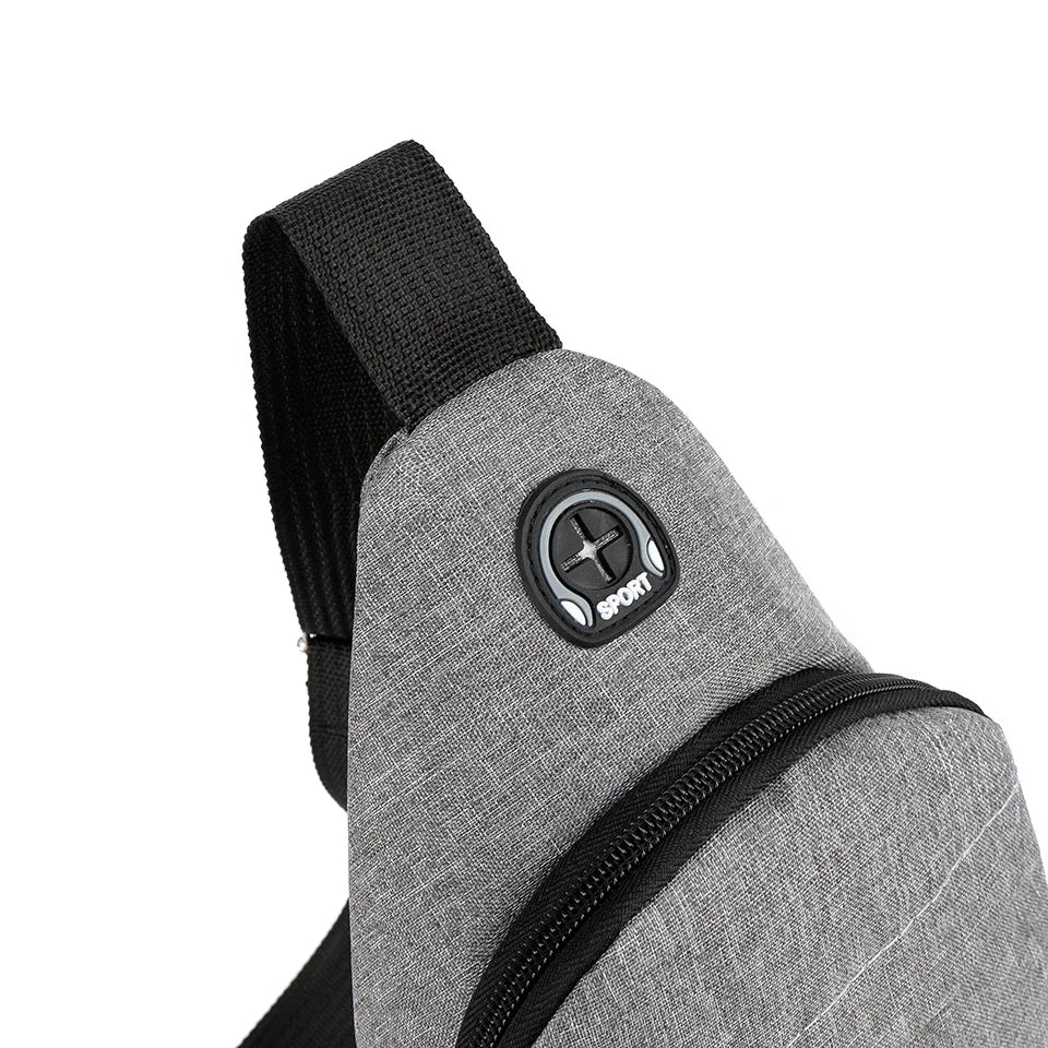 Men's Crossbody Bag Single Shoulder New Trend Chest Bag Fashionable and Portable Men Shoulder Bag