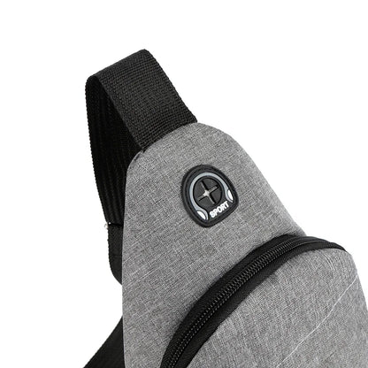 Men's Crossbody Bag Single Shoulder New Trend Chest Bag Fashionable and Portable Men Shoulder Bag