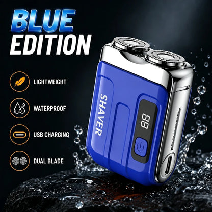 Electric Shaver Waterproof men,mini portable electric shaver accessories,rechargeable heads replacement