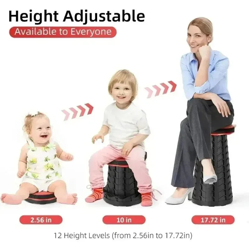 Lightweight and Portable Retractable Folding Stool, for Outdoor Picnic, Camping and Fishing Foldable Chair beach chairs