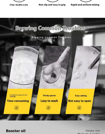 Gianxi Shaking Cup Fitness Sports Water Cup Protein Powder Shaking Cup Milk Shake Brewing Mixing Cup Male Female Cup