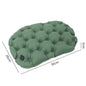 Portable Inflatable Outdoor Moisture-Proof Seat Cushion Travel Camping Sitting Pad Foldable Mattress Seat for Home Office