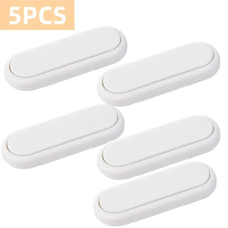 1/3/5/10Pcs Children's Drawer Safety Latch Cabinet Door Protection Baby Anti Pinch Hand Invisible Lock Opposite Wardrobe Lock